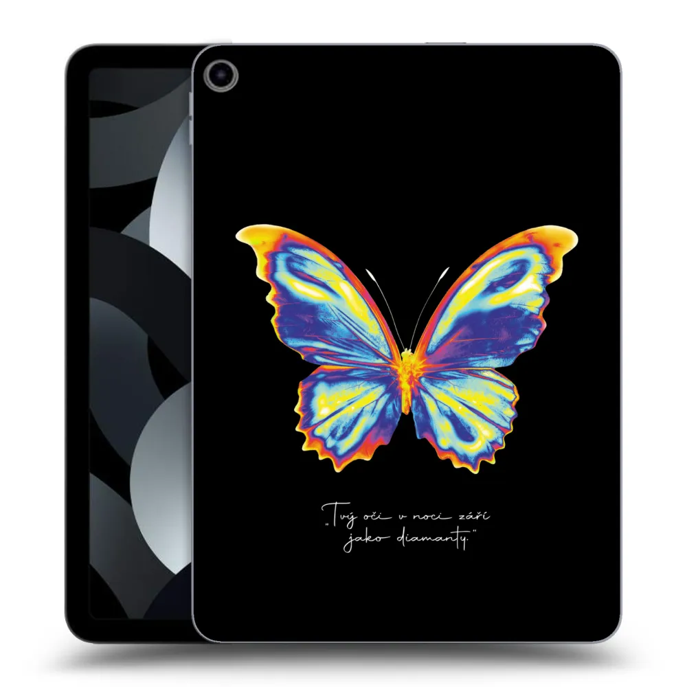 Picasee transparente Silikonhülle für Apple iPad Pro 11" 2019 (1.gen.) - Diamanty Black