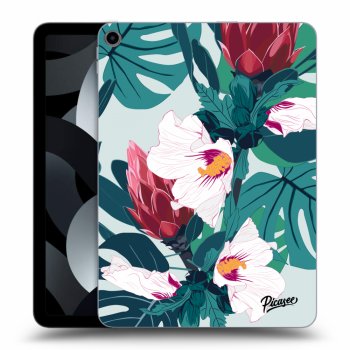 Picasee Apple iPad Pro 11" 2019 (1.generace) Hülle - Transparentes Silikon - Rhododendron
