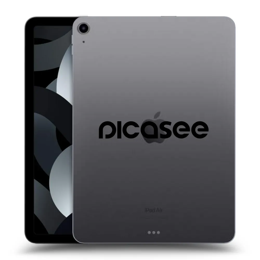 Picasee transparente Silikonhülle für Apple iPad Pro 11" 2019 (1.gen.) - Picasee - new logo - black