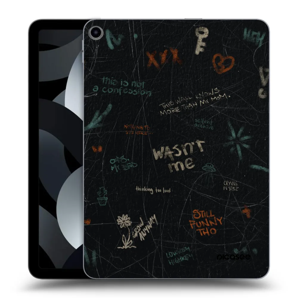 Picasee transparente Silikonhülle für Apple iPad Pro 11" 2019 (1.gen.) - CONFESSION