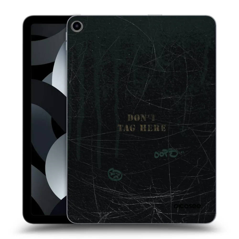 Picasee transparente Silikonhülle für Apple iPad Pro 11" 2019 (1.gen.) - DON´T TAG
