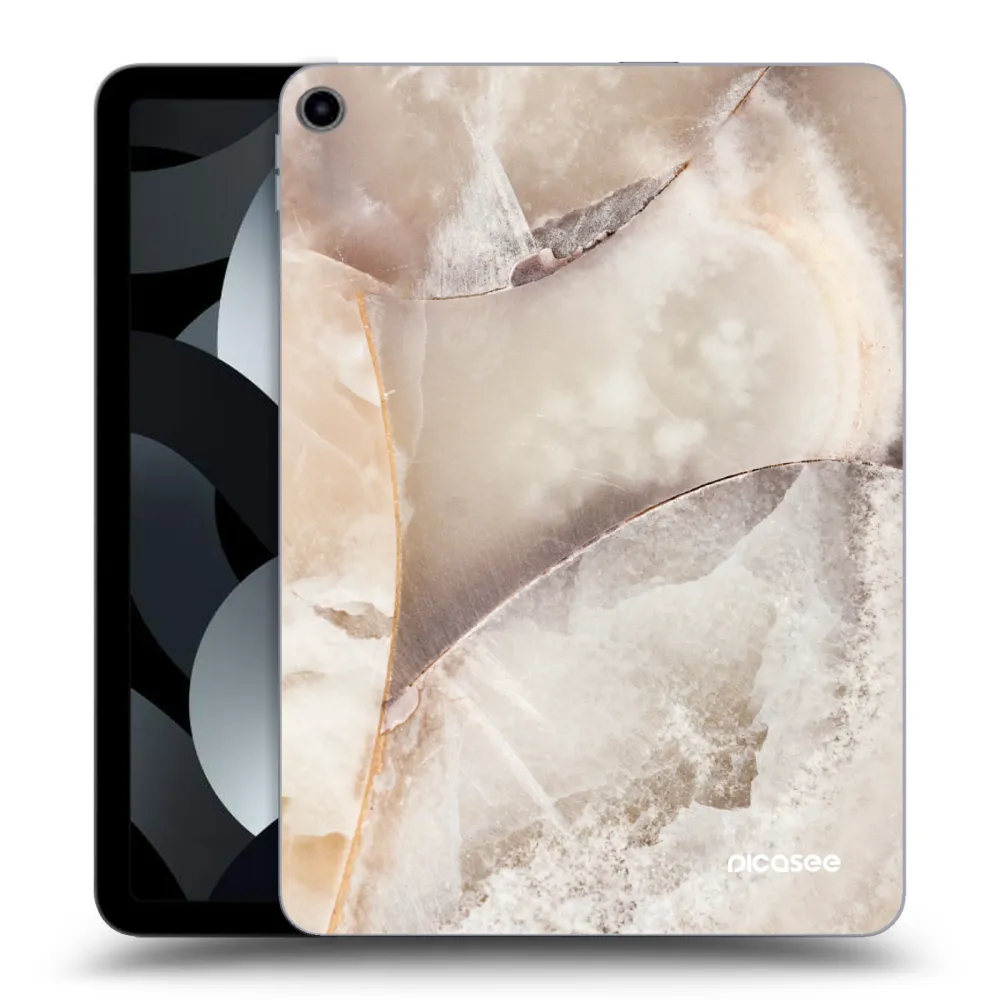Picasee transparente Silikonhülle für Apple iPad Pro 11" 2019 (1.gen.) - Cream marble