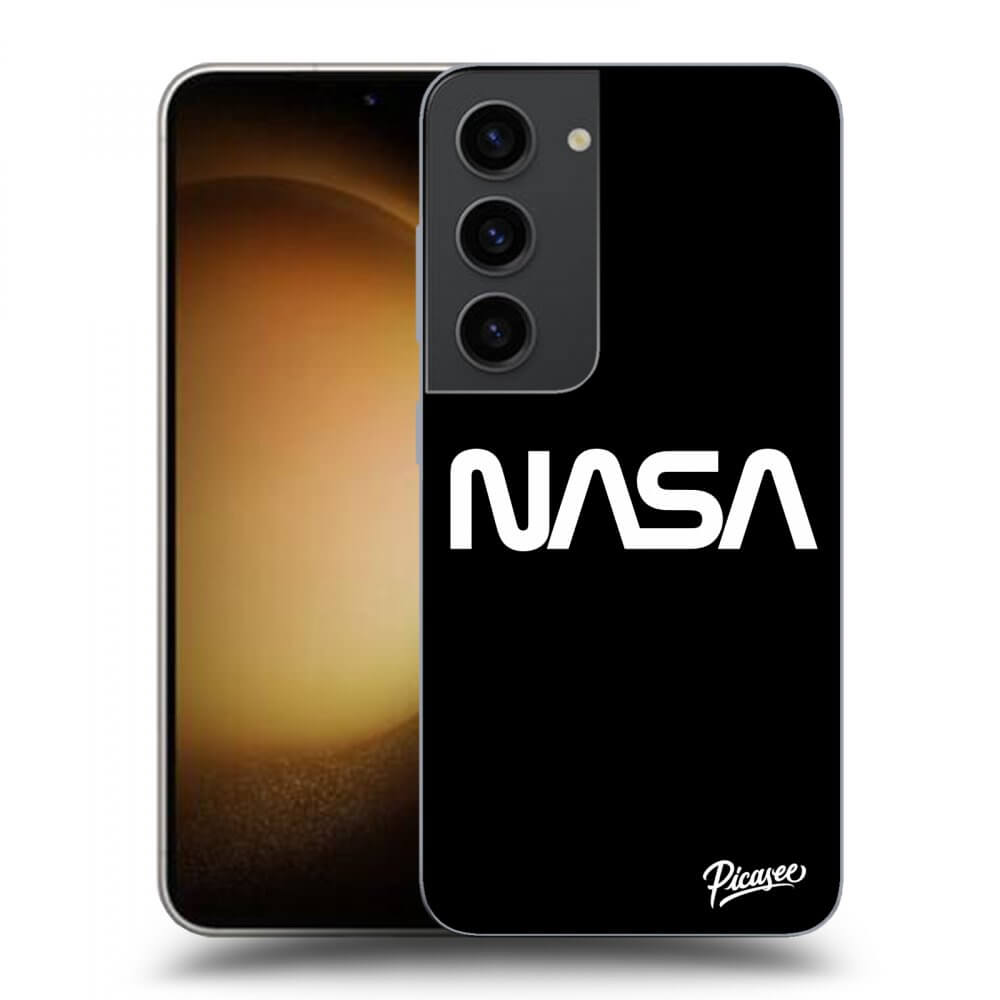 Picasee Samsung Galaxy S23 5G Hülle - Schwarzes Silikon - NASA Basic