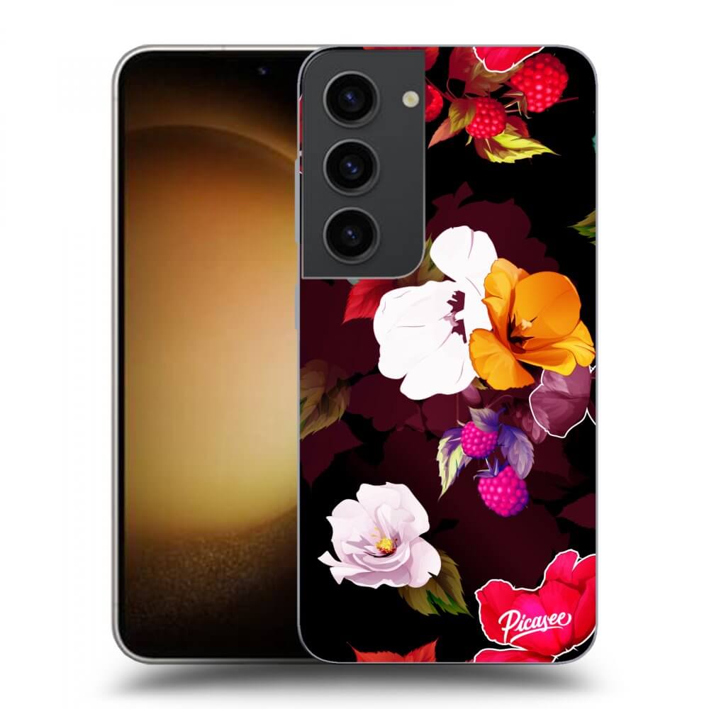 Picasee ULTIMATE CASE PowerShare für Samsung Galaxy S23 5G - Flowers and Berries