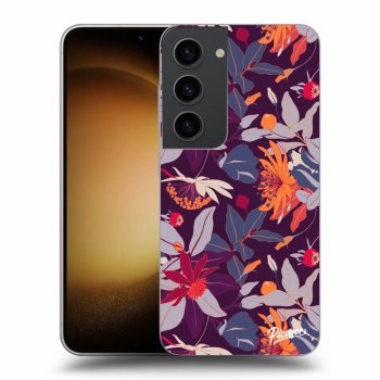 Picasee ULTIMATE CASE für Samsung Galaxy S23 5G - Purple Leaf