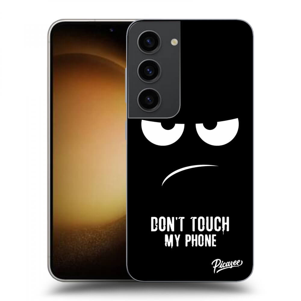 Picasee ULTIMATE CASE PowerShare für Samsung Galaxy S23 5G - Don't Touch My Phone
