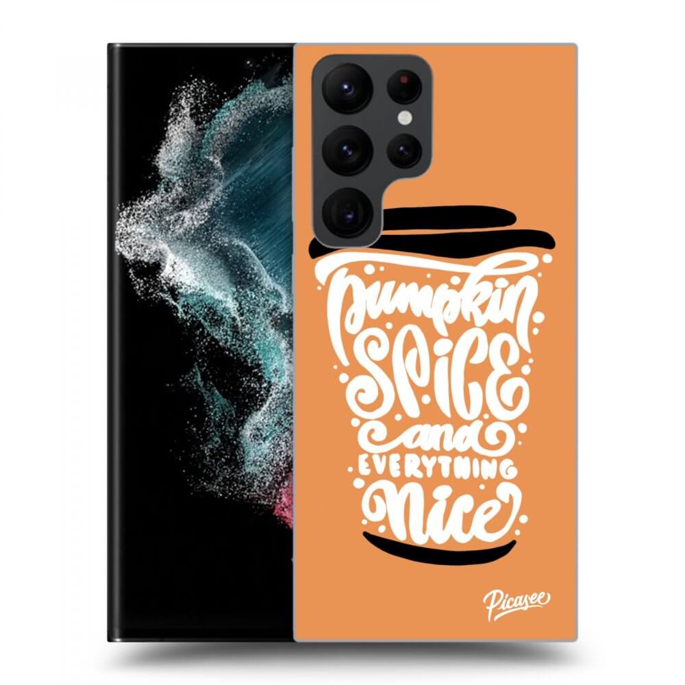 Picasee ULTIMATE CASE PowerShare für Samsung Galaxy S23 Ultra 5G - Pumpkin coffee