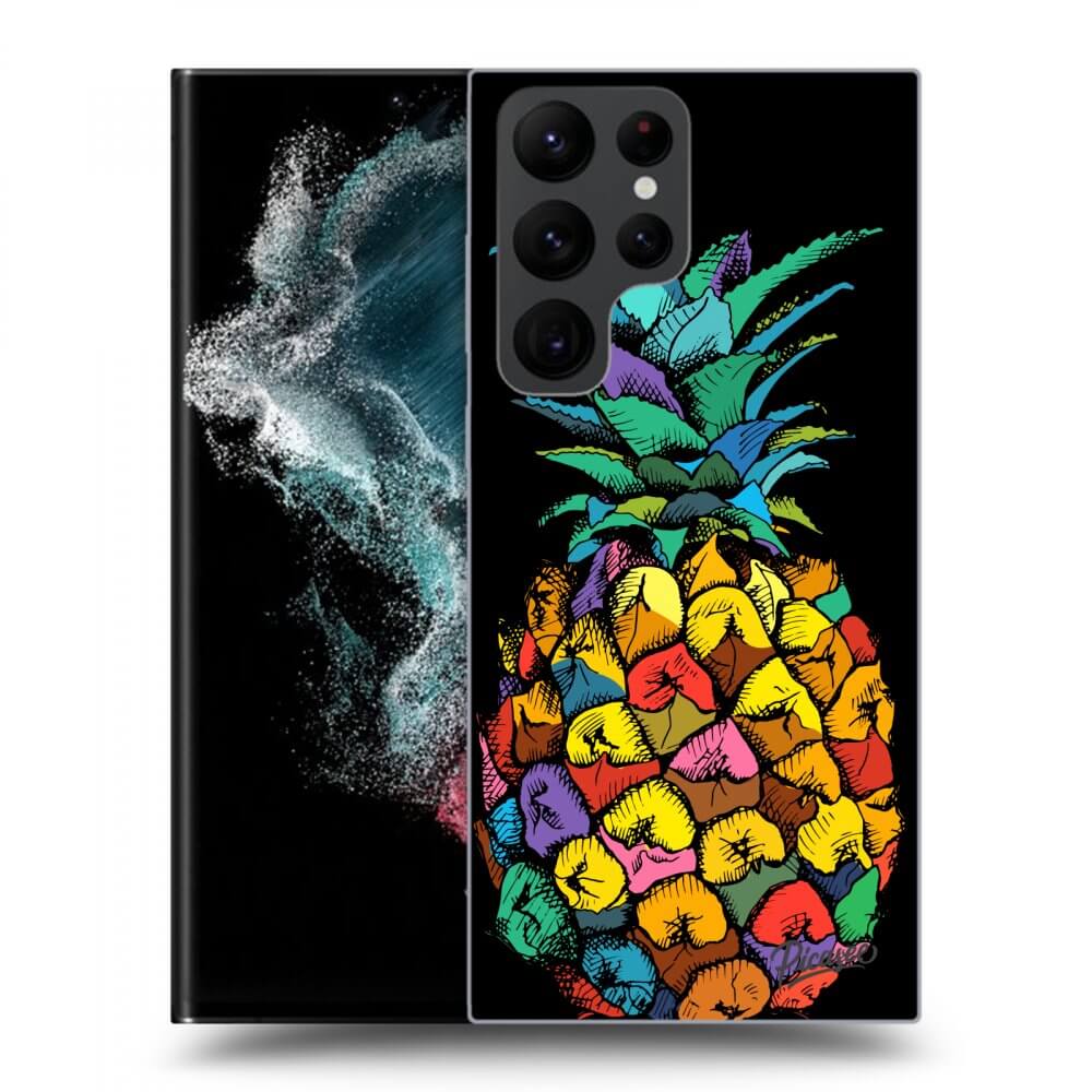 Picasee ULTIMATE CASE PowerShare für Samsung Galaxy S23 Ultra 5G - Pineapple
