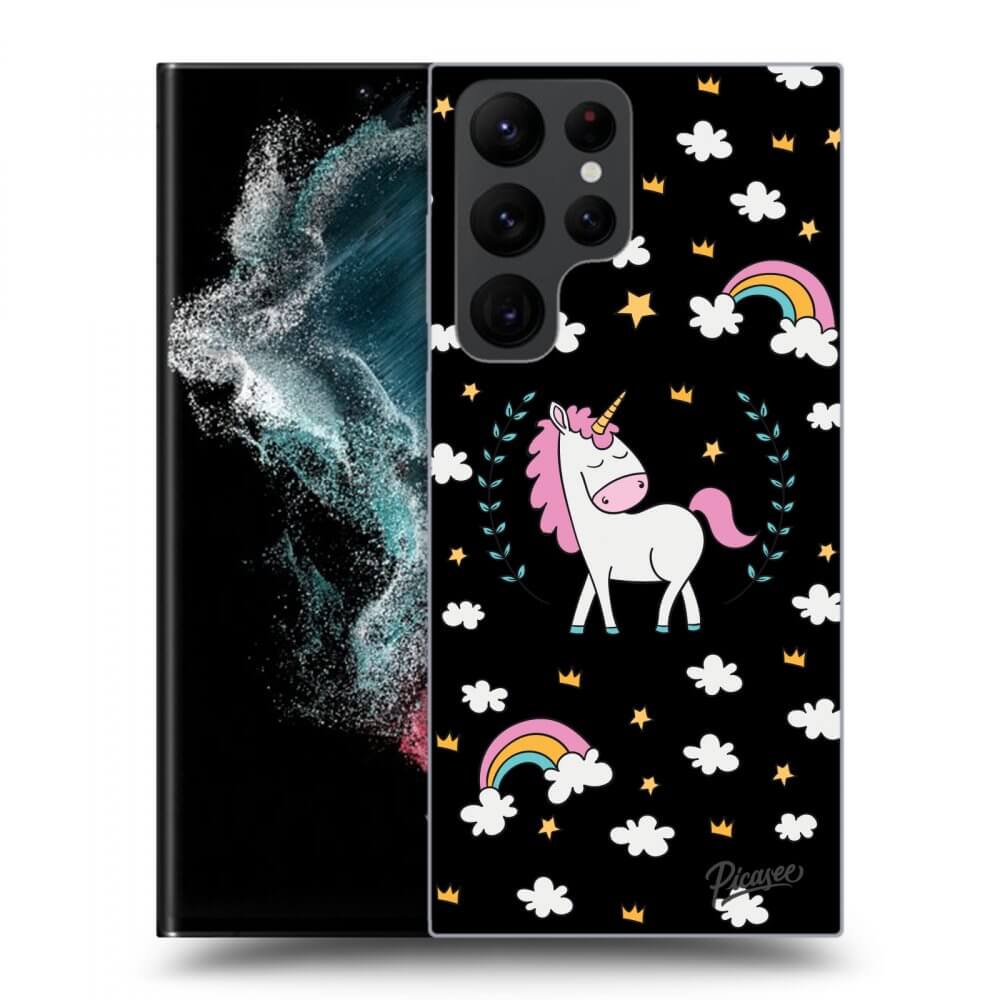Picasee ULTIMATE CASE PowerShare für Samsung Galaxy S23 Ultra 5G - Unicorn star heaven