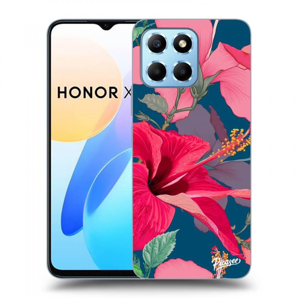 Picasee ULTIMATE CASE für Honor X8 5G - Hibiscus