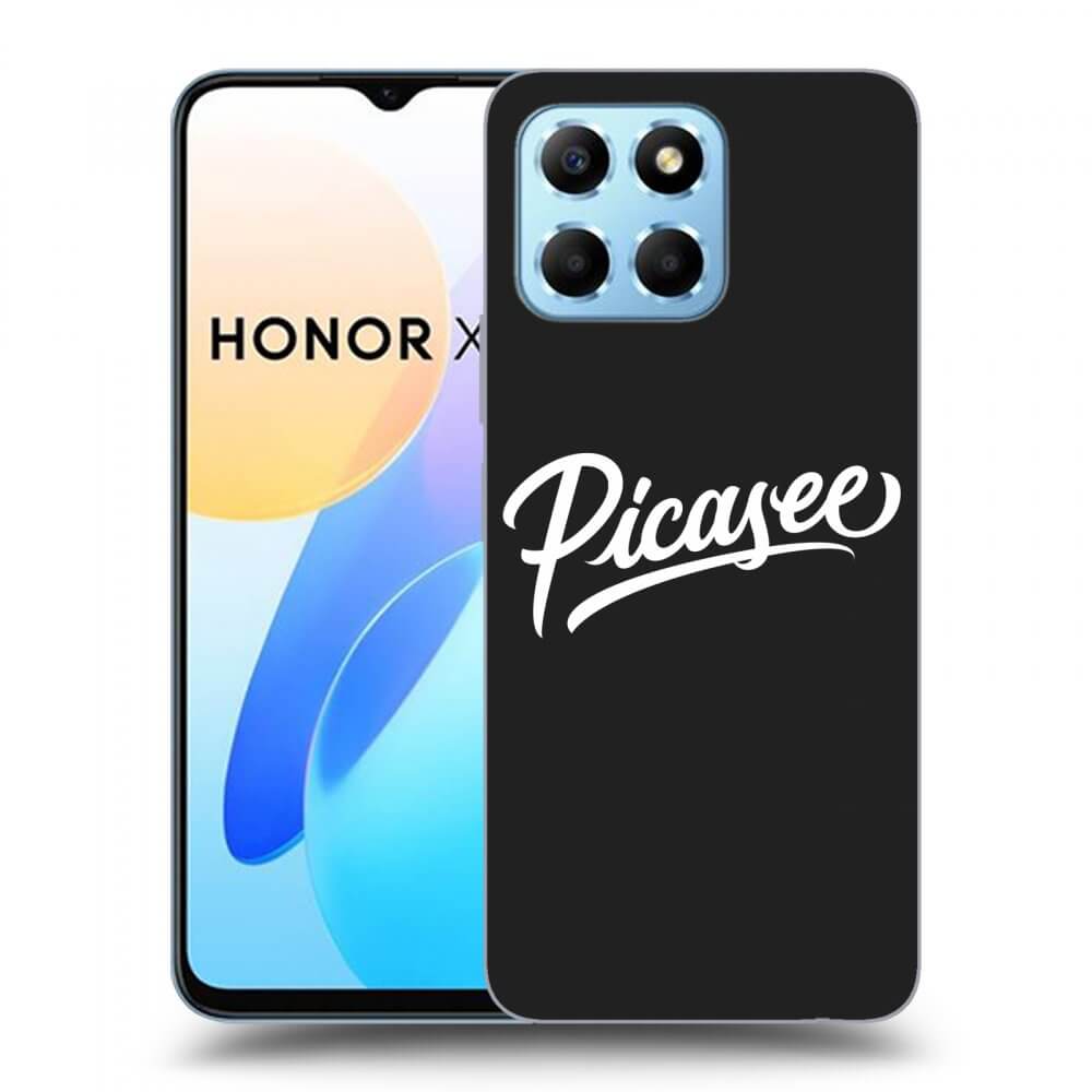 Picasee Honor X8 5G Hülle - Schwarzes Silikon - Picasee - White