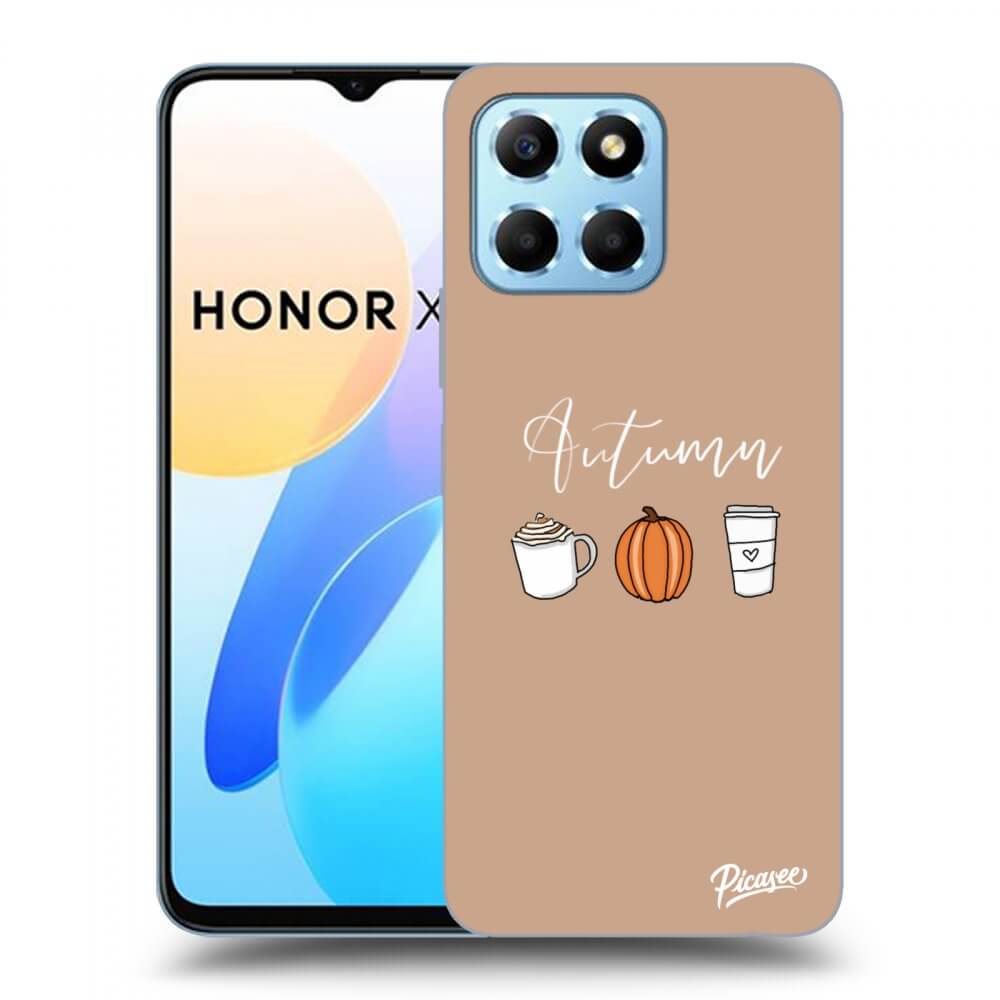 Picasee Honor X8 5G Hülle - Transparentes Silikon - Autumn