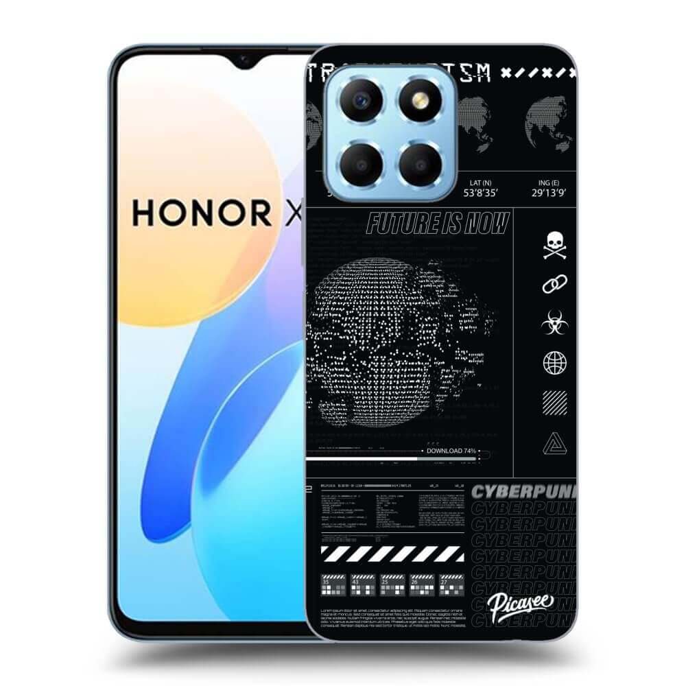 Picasee Honor X8 5G Hülle - Schwarzes Silikon - FUTURE