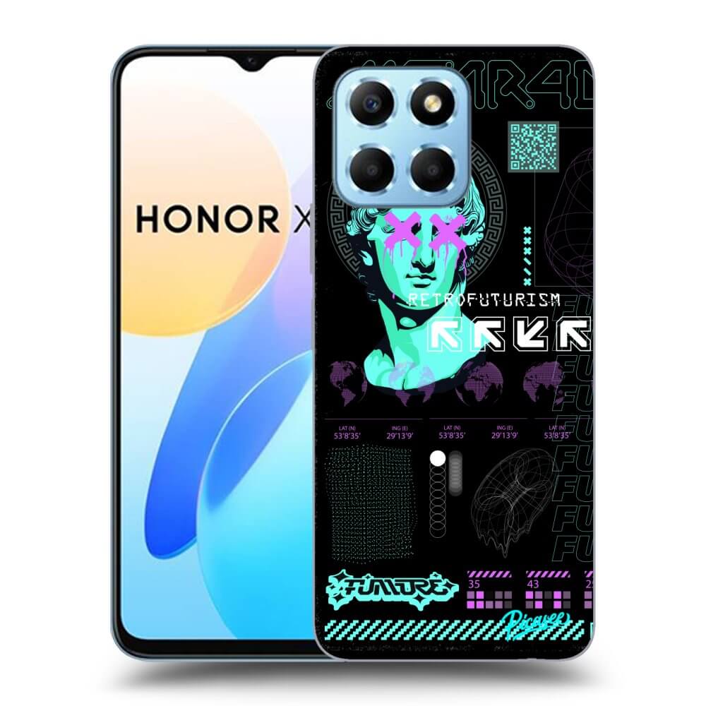Picasee Honor X8 5G Hülle - Transparentes Silikon - RETRO
