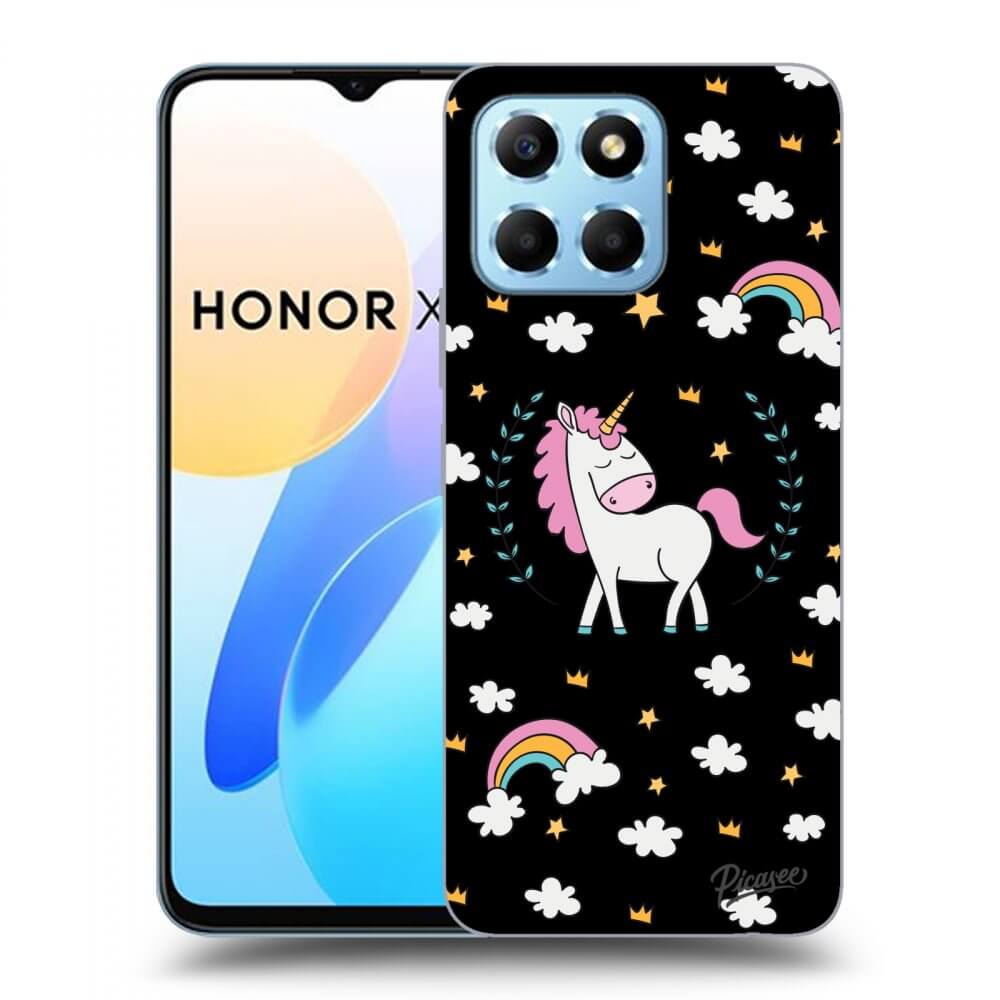 Picasee ULTIMATE CASE für Honor X8 5G - Unicorn star heaven