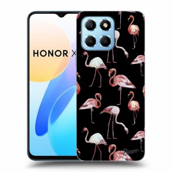 Hülle für Honor X8 5G - Flamingos