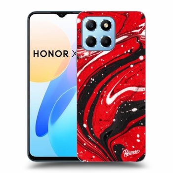 Hülle für Honor X8 5G - Red black