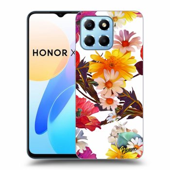 Picasee Honor X8 5G Hülle - Transparentes Silikon - Meadow