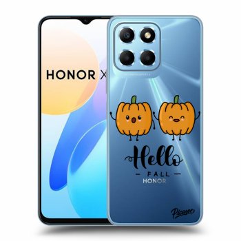 Picasee Honor X8 5G Hülle - Transparentes Silikon - Hallo Fall