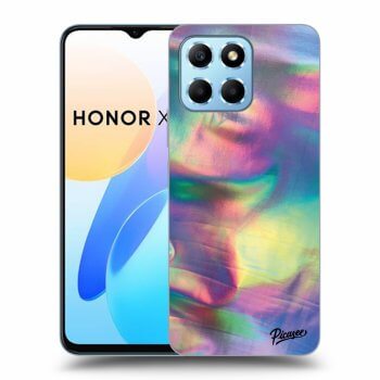 Picasee Honor X8 5G Hülle - Transparentes Silikon - Holo
