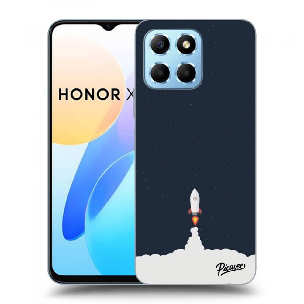 Picasee Honor X8 5G Hülle - Transparentes Silikon - Astronaut 2