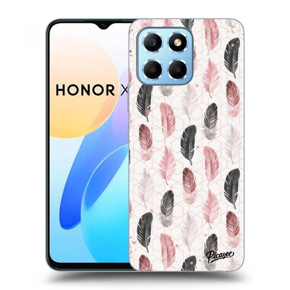 Picasee ULTIMATE CASE für Honor X8 5G - Feather 2