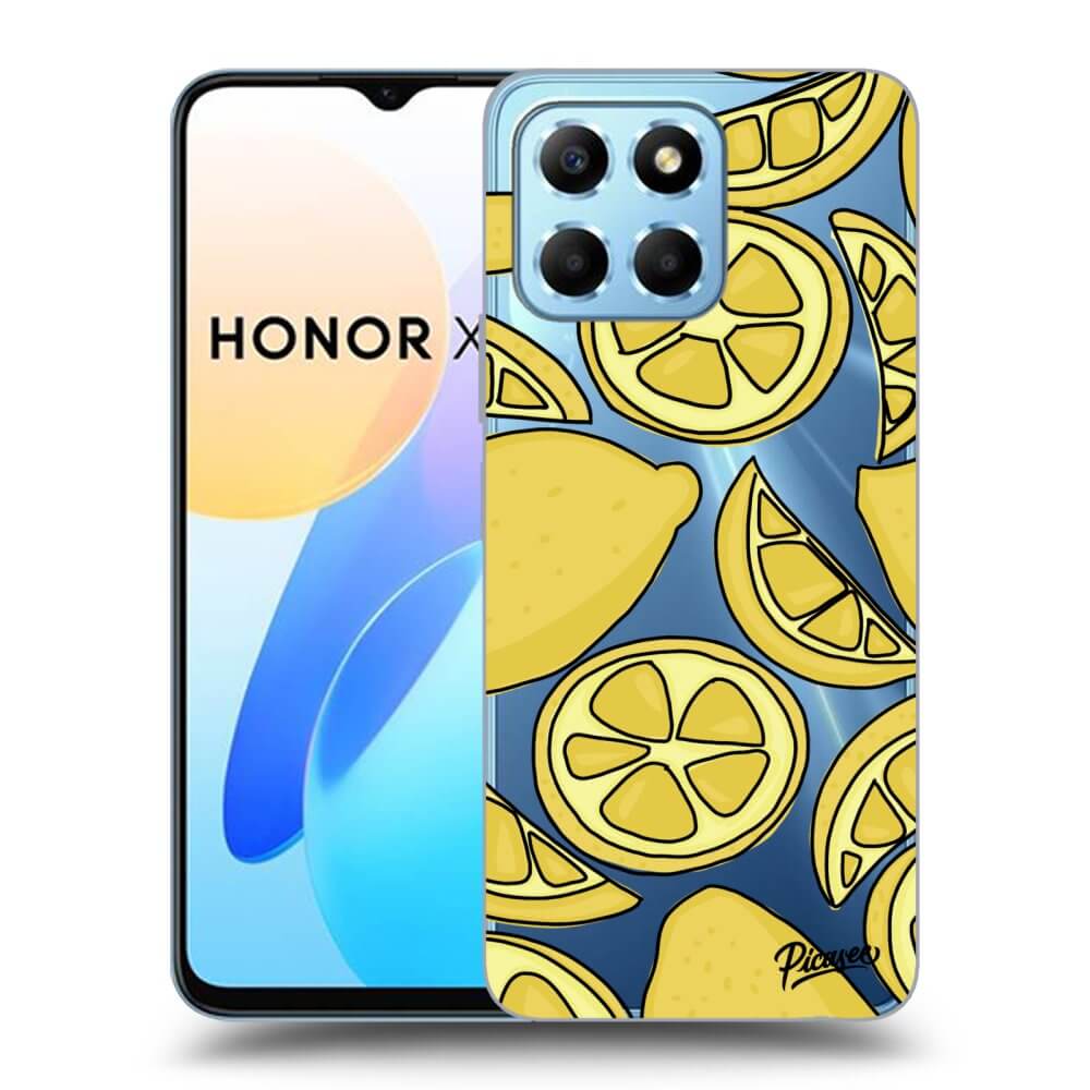 Picasee Honor X6 Hülle - Transparentes Silikon - Lemon