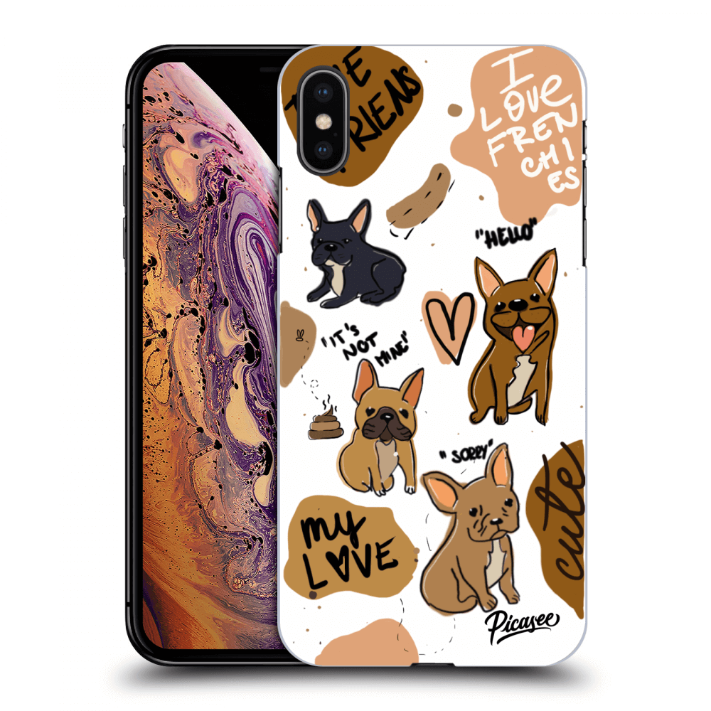 Picasee ULTIMATE CASE für Apple iPhone XS Max - Frenchies