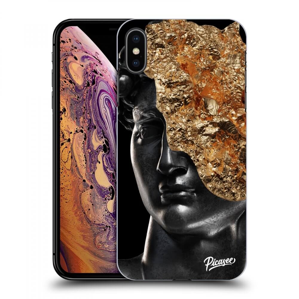 Picasee Apple iPhone XS Max Hülle - Schwarzes Silikon - Holigger