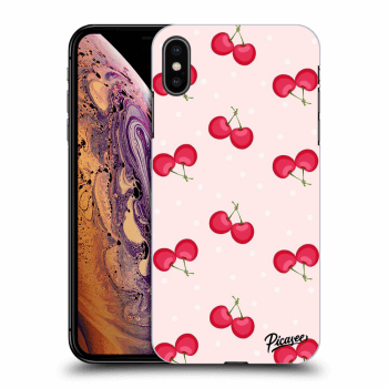 Hülle für Apple iPhone XS Max - Cherries