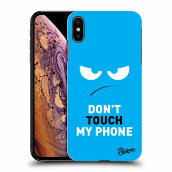 Hülle für Apple iPhone XS Max - Angry Eyes - Blue