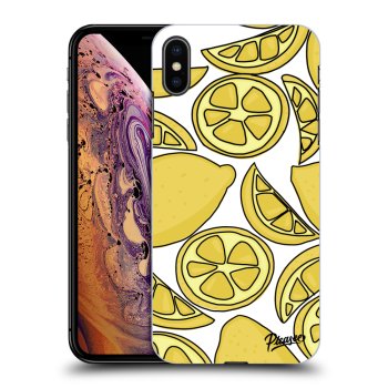 Hülle für Apple iPhone XS Max - Lemon