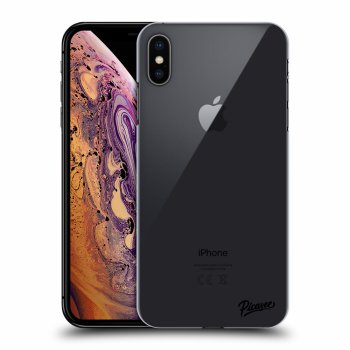 Picasee Apple iPhone XS Max Hülle - Transparentes Silikon - Clear