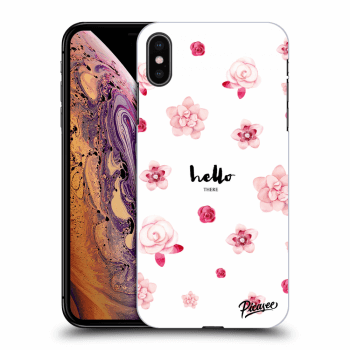 Picasee ULTIMATE CASE für Apple iPhone XS Max - Hello there