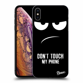 Hülle für Apple iPhone XS Max - Don't Touch My Phone