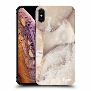Hülle für Apple iPhone XS Max - Cream marble