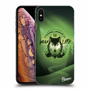 Picasee Apple iPhone XS Max Hülle - Transparentes Silikon - Wolf life