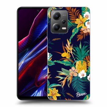 Picasee Xiaomi Poco X5 Hülle - Transparentes Silikon - Pineapple Color