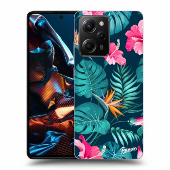 Hülle für Xiaomi Poco X5 Pro - Pink Monstera