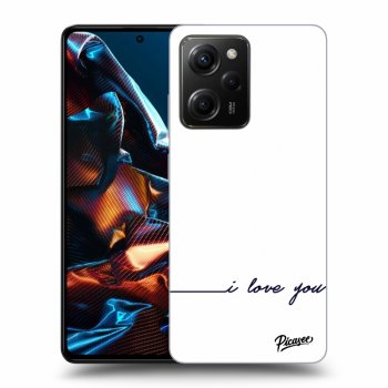 Hülle für Xiaomi Poco X5 Pro - I love you
