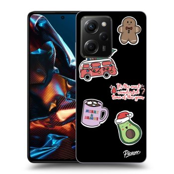 Hülle für Xiaomi Poco X5 Pro - Christmas Stickers