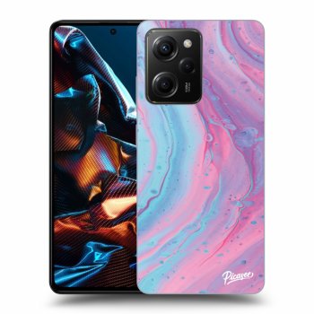 Hülle für Xiaomi Poco X5 Pro - Pink liquid