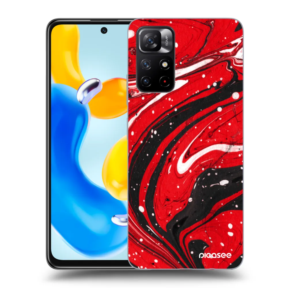 Picasee ULTIMATE CASE für Xiaomi Redmi Note 11S 5G - Red black