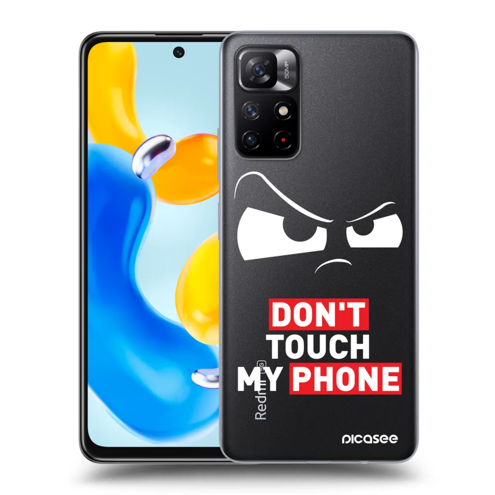 Picasee Xiaomi Redmi Note 11S 5G Hülle - Transparentes Silikon - Cloudy Eye - Transparent