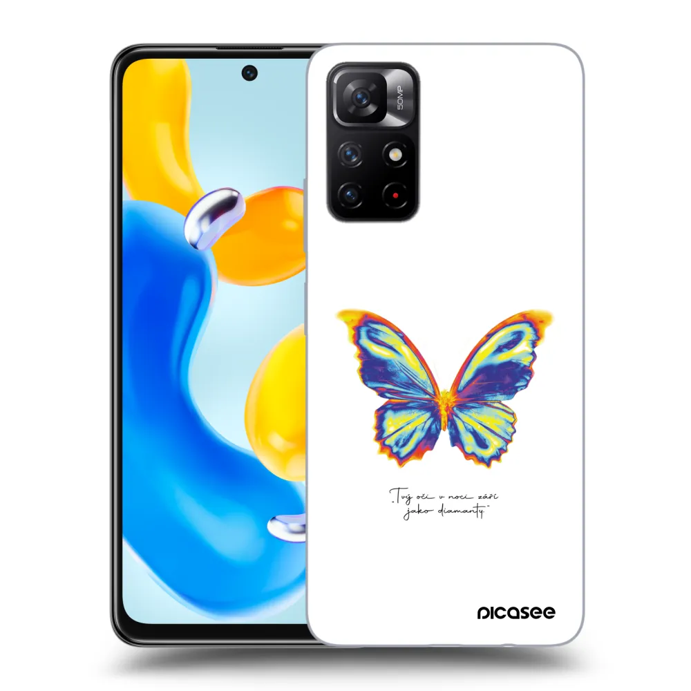 Picasee ULTIMATE CASE für Xiaomi Redmi Note 11S 5G - Diamanty White