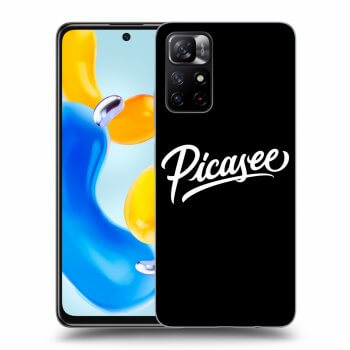 Hülle für Xiaomi Redmi Note 11S 5G - Picasee - old logo - white