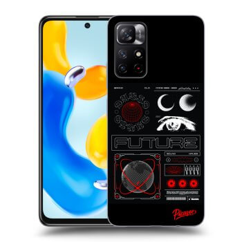 Picasee Xiaomi Redmi Note 11S 5G Hülle - Transparentes Silikon - WAVES
