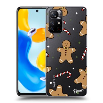Picasee Xiaomi Redmi Note 11S 5G Hülle - Transparentes Silikon - Gingerbread