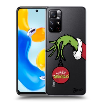 Picasee Xiaomi Redmi Note 11S 5G Hülle - Transparentes Silikon - Grinch