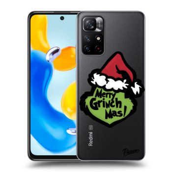 Picasee Xiaomi Redmi Note 11S 5G Hülle - Transparentes Silikon - Grinch 2